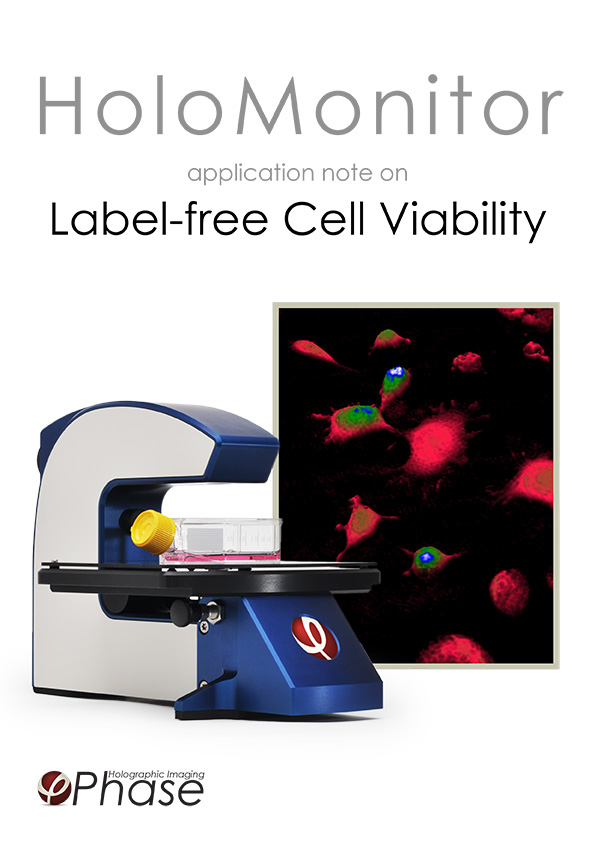 HoloMonitor Label-Free Cell Viability