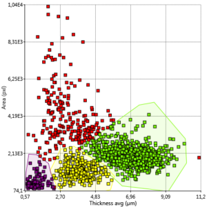 Scatter plot of L929 etoposid treated cells