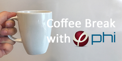Coffee break with PHI banner picture