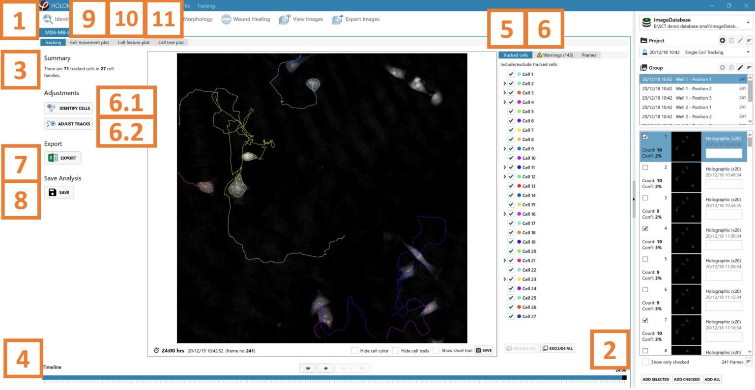 Holomonitor® Single Cell Tracking Assay Protocol Phase Holographic Imaging