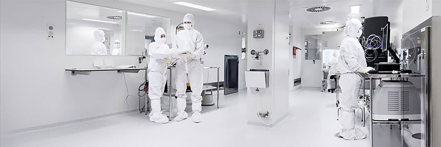 Cell therapy production in a clean-room like environment