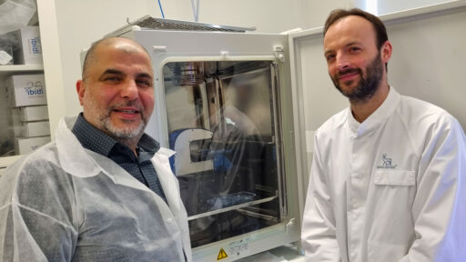 A fluorescence equipped HoloMonitor system operating inside a cell incubator at Novo Nordisk A/S